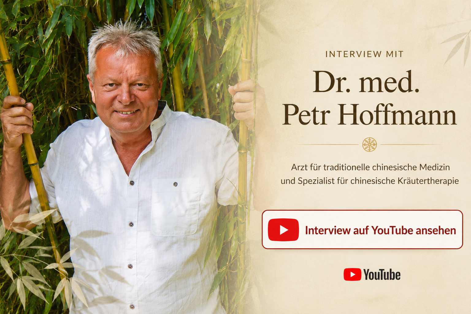 Youtube Video Dr.Petr Hoffmann